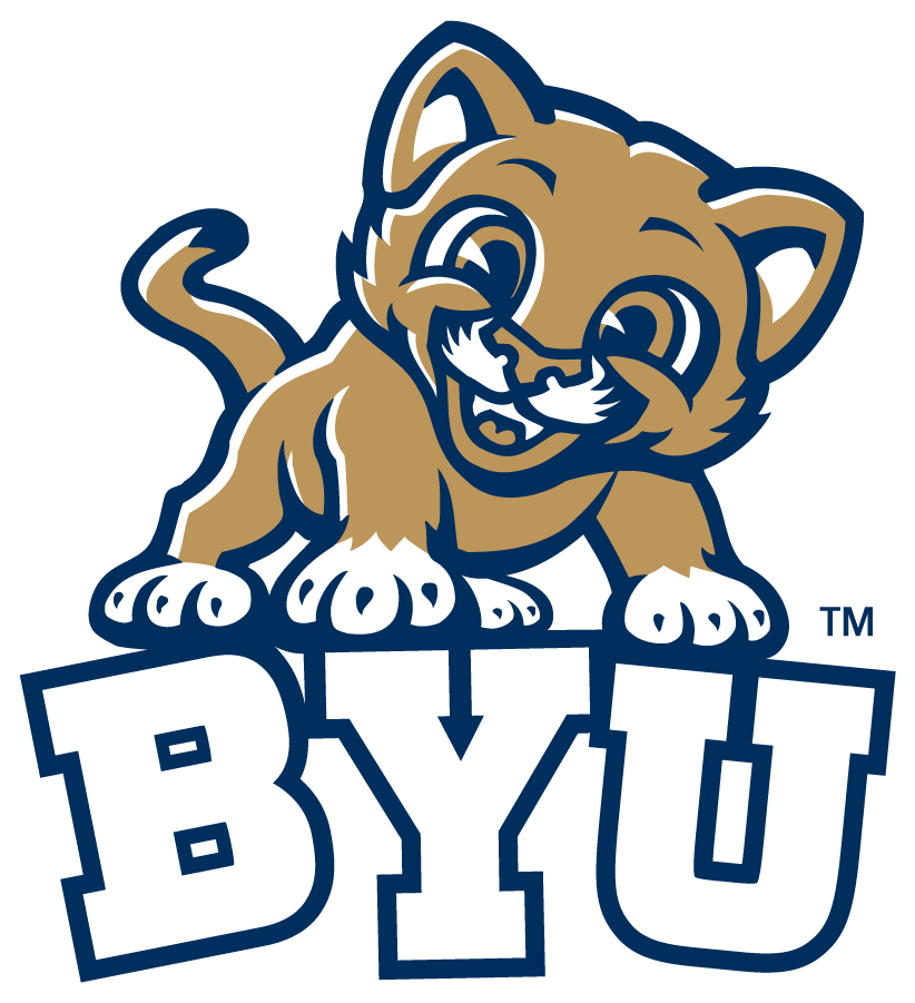 Brigham Young Cougars 2014-Pres Misc Logo v2 iron on transfers for clothing